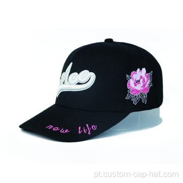 Chapéu de beisebol curvado de bordado personalizado